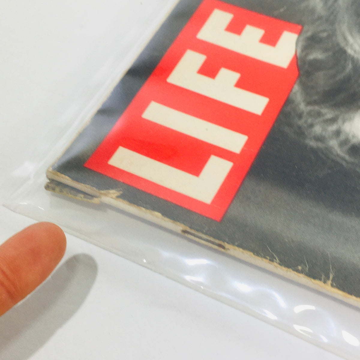 Close-up of the cover of VTG Life Magazine, June 1, 1953 featuring a vintage design with 'LIFE' title prominently displayed.