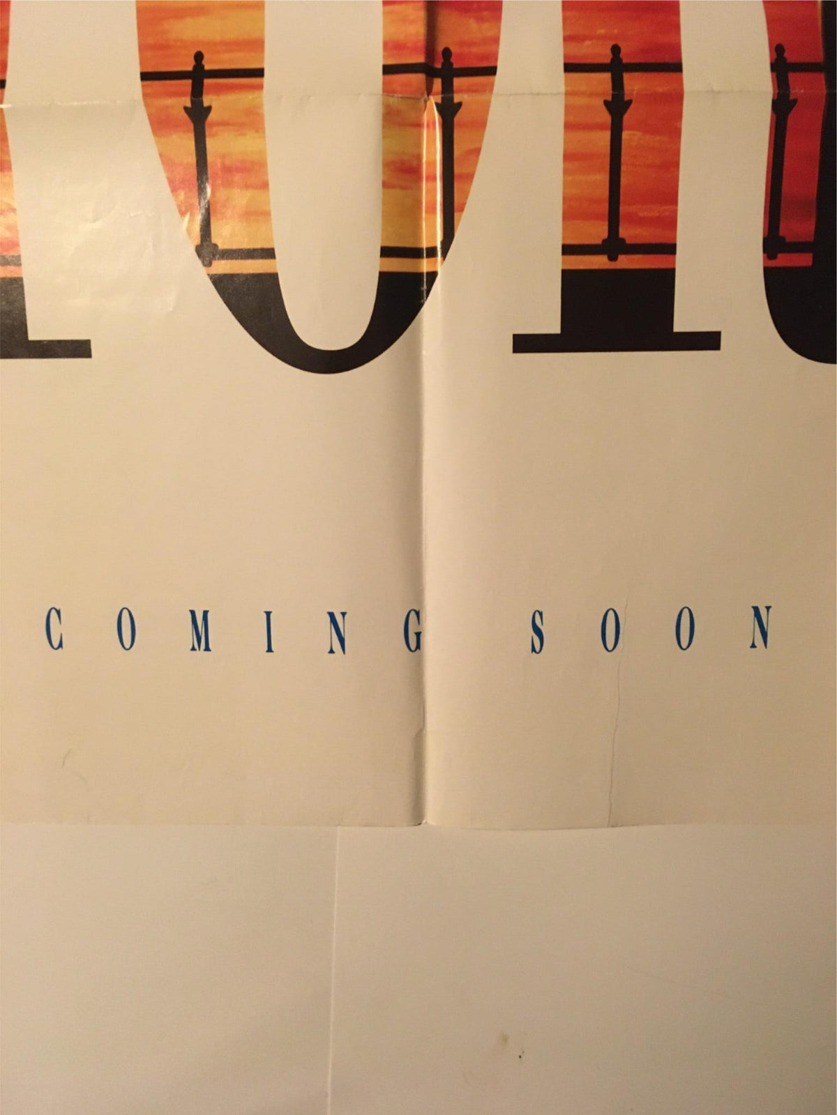 1990 L.A. Story 40" x 27" Original Movie Poster featuring a bold title and design, highlighting Steve Martin. The image shows the poster in good condition with slight wear and folds.
