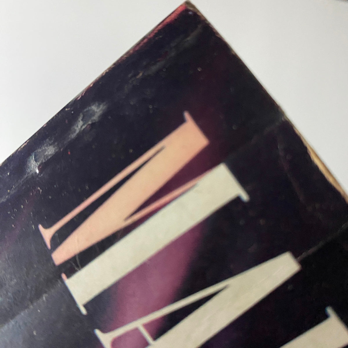 Corner detail of the cover of Mademoiselle Magazine May 1940, focusing on the magazine title and design.