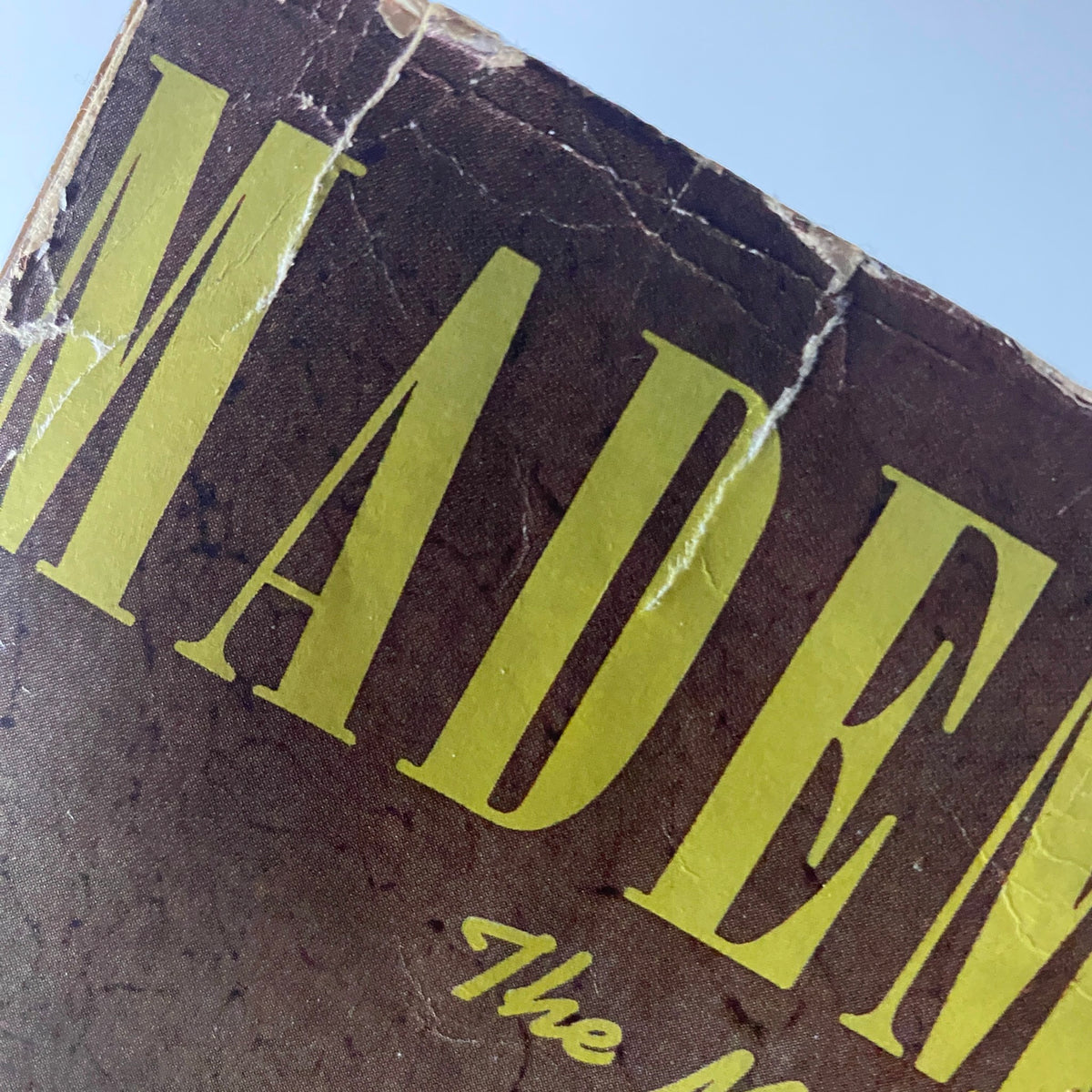 Close-up of the title from the Mademoiselle Magazine April 1940, emphasizing its vintage character and branding.