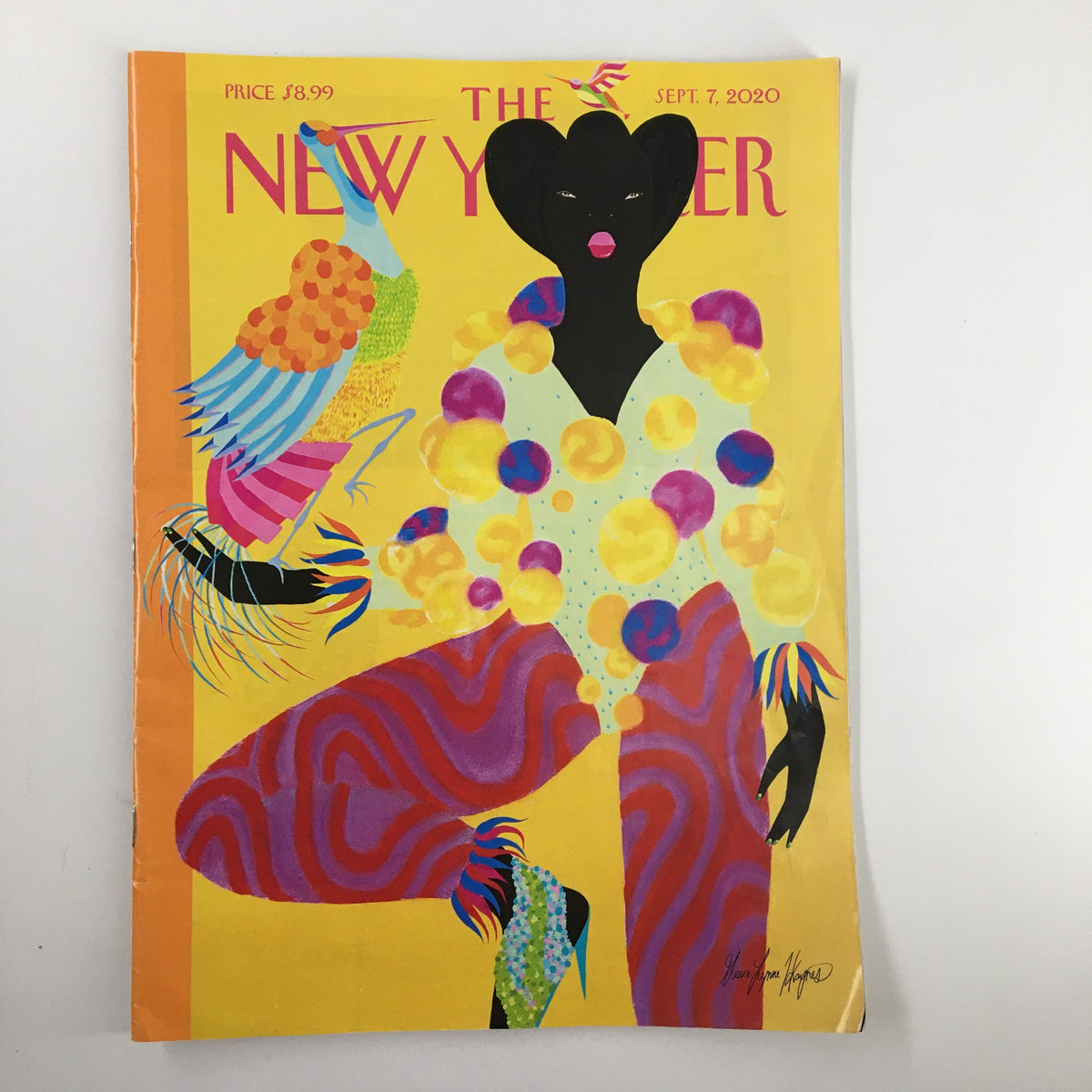 The New Yorker Magazine September 7 2020 cover featuring 'Trendsetters' artwork by Grace L. Haynes, showcasing vibrant colors and a striking design.
