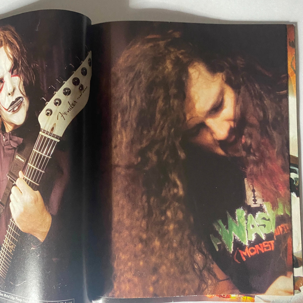 Metal Edge Magazine April 2005 Dimebag Darrell, Godsmack w Poster No Label VG