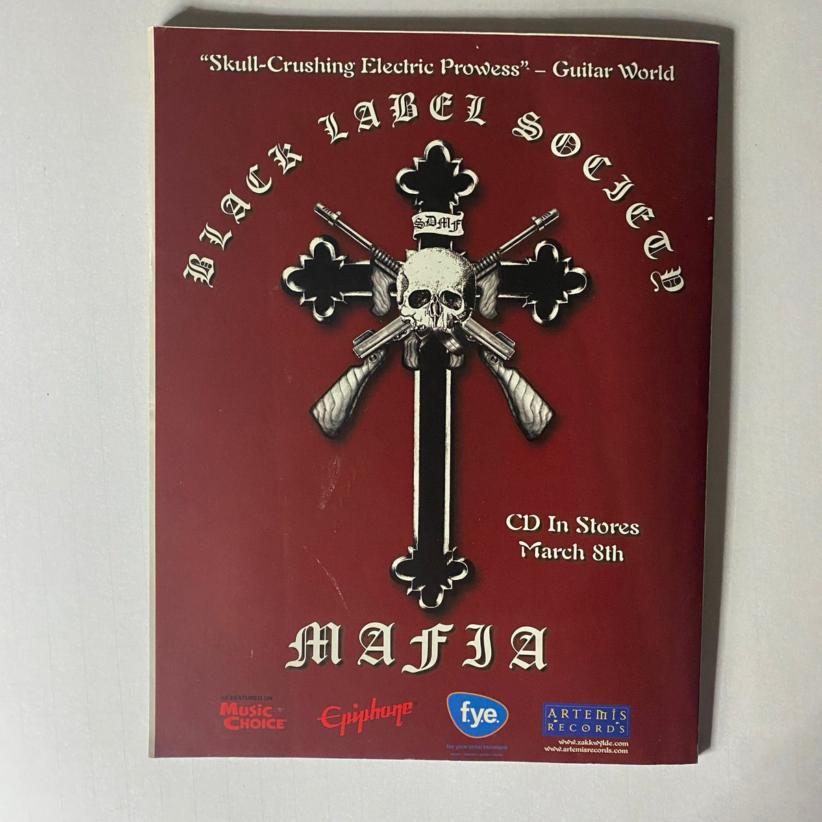 Metal Edge Magazine April 2005 Dimebag Darrell, Godsmack w Poster No Label VG