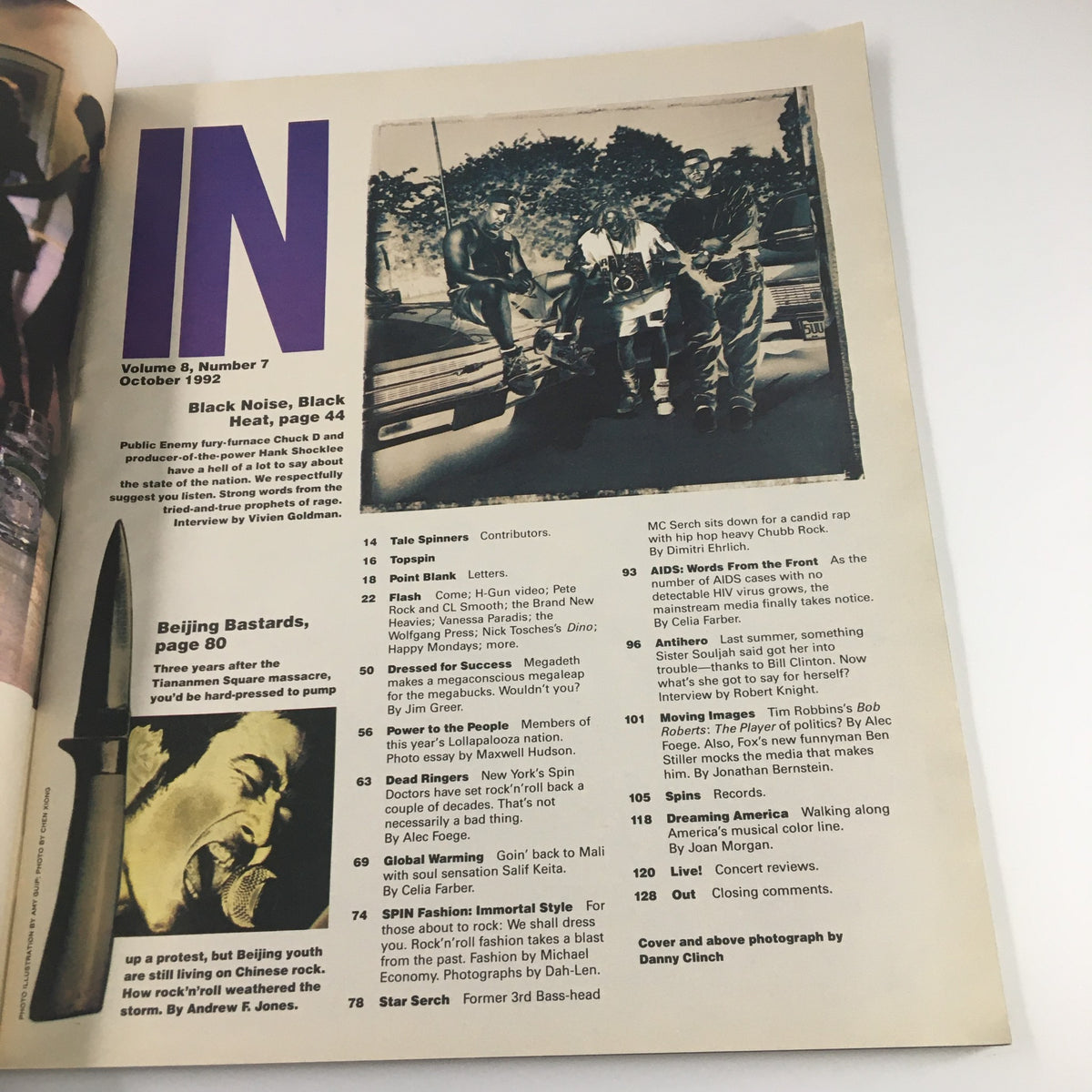 Spin Magazine October 1992 Vol 8 #7 Black Noise, Sister, Souljah & Megadeth