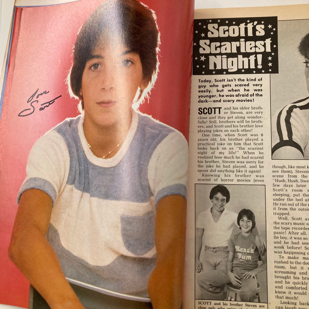 Vintage Tiger Beat Magazine May 1978 Shaun Cassidy, Leif Garrett No Label