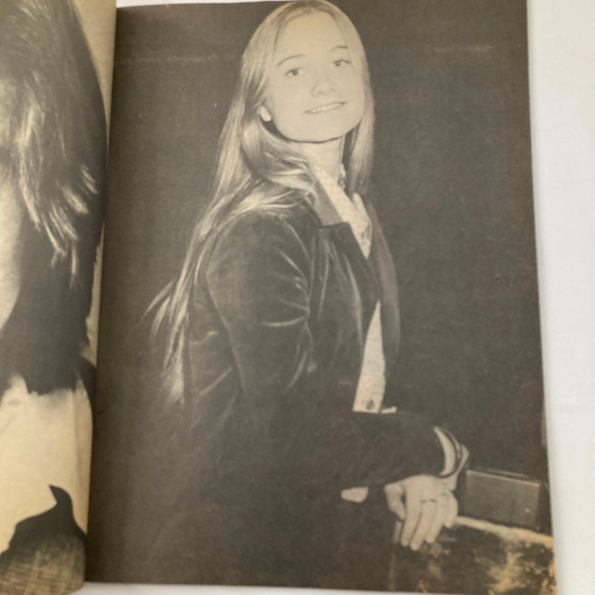 VTG Teen Life Magazine December 1975 featuring a young girl with long hair smiling, showcasing 1970s fashion and culture.