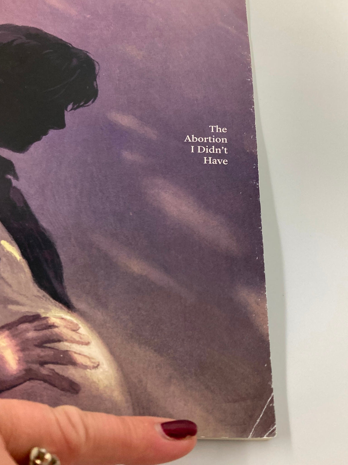 Cover detail of The New York Times Magazine December 5 2021 featuring the title 'The Abortion I Didn’t Have', emphasizing themes of identity and personal choice.