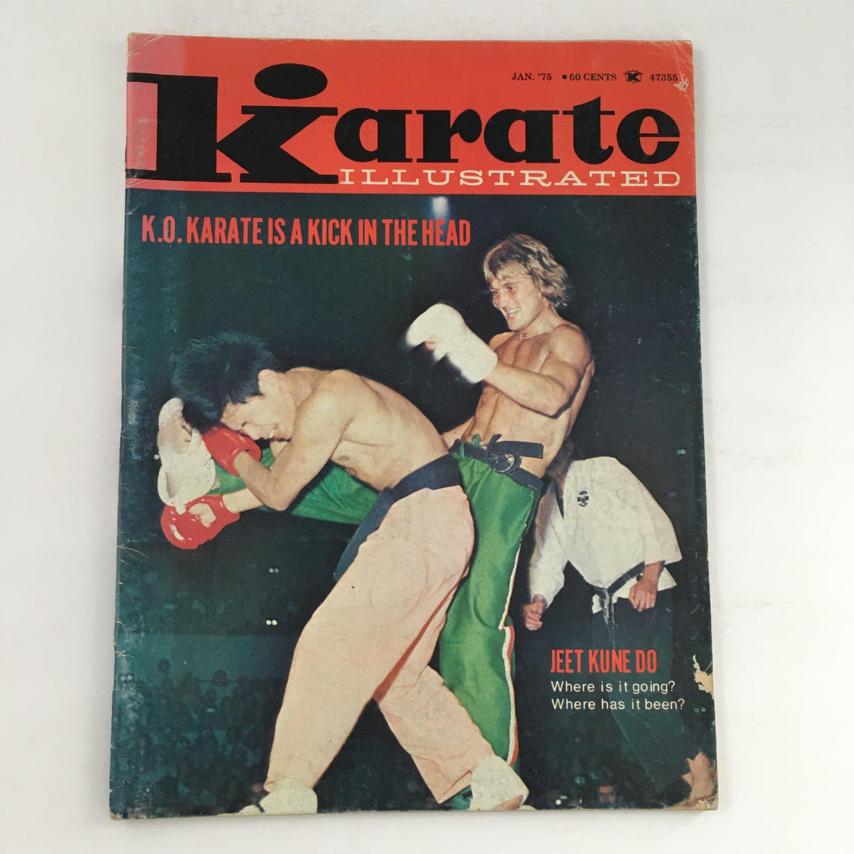 Karate Illustrated Magazine January 1975 Jeet Kune Do, Victor Moulton No Label