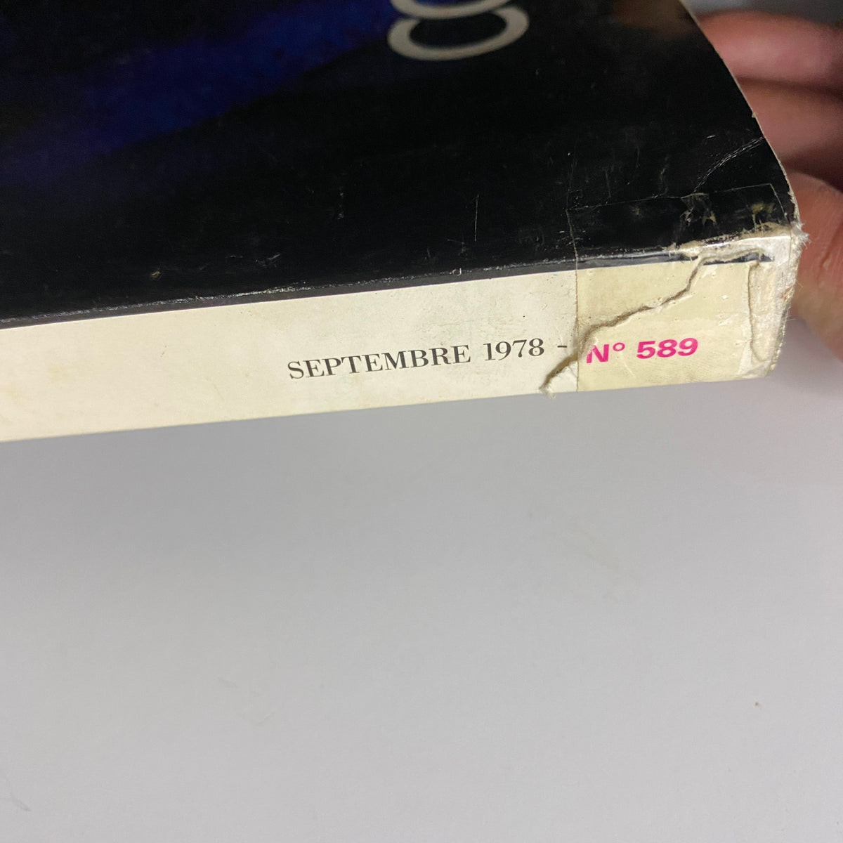 Vogue Paris Magazine September 1978 Bitten Knudsen Cover No Label