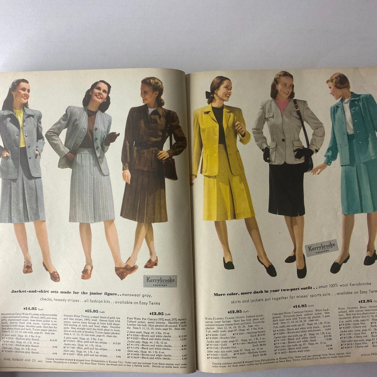 1947 Sears, Roebuck and Co. Spring and Summer Catalog