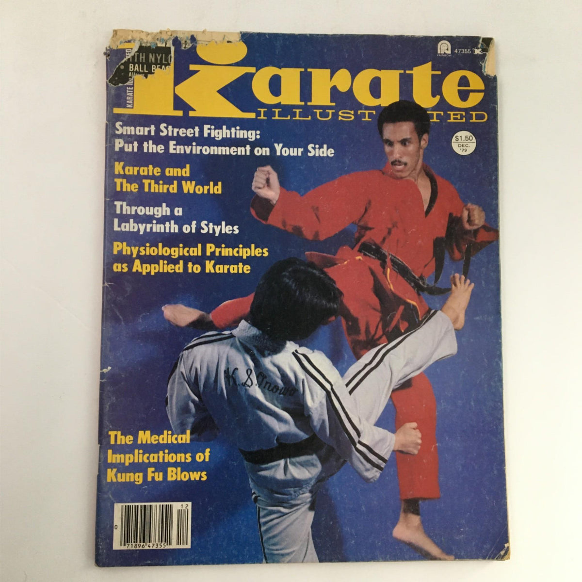 Karate Illustrated Magazine December 1979 Gordon Franks, PKA Nationals No Label