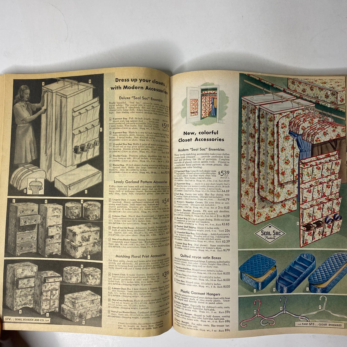 1945 Sears, Roebuck and Co. Spring and Summer Catalog
