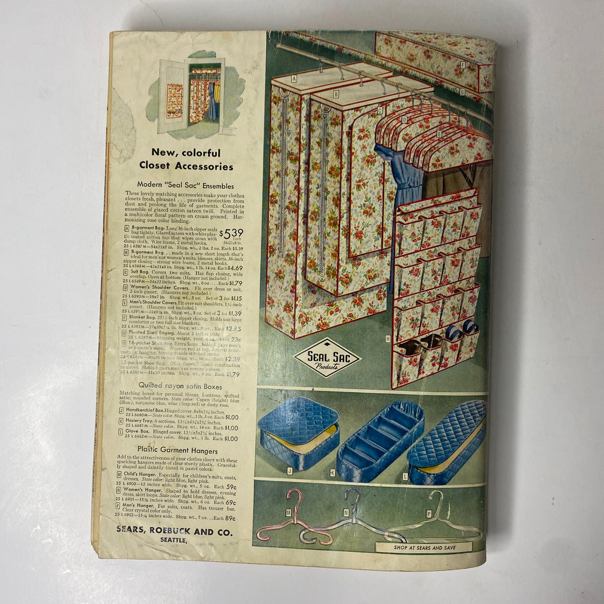 1945 Sears, Roebuck and Co. Spring and Summer Catalog