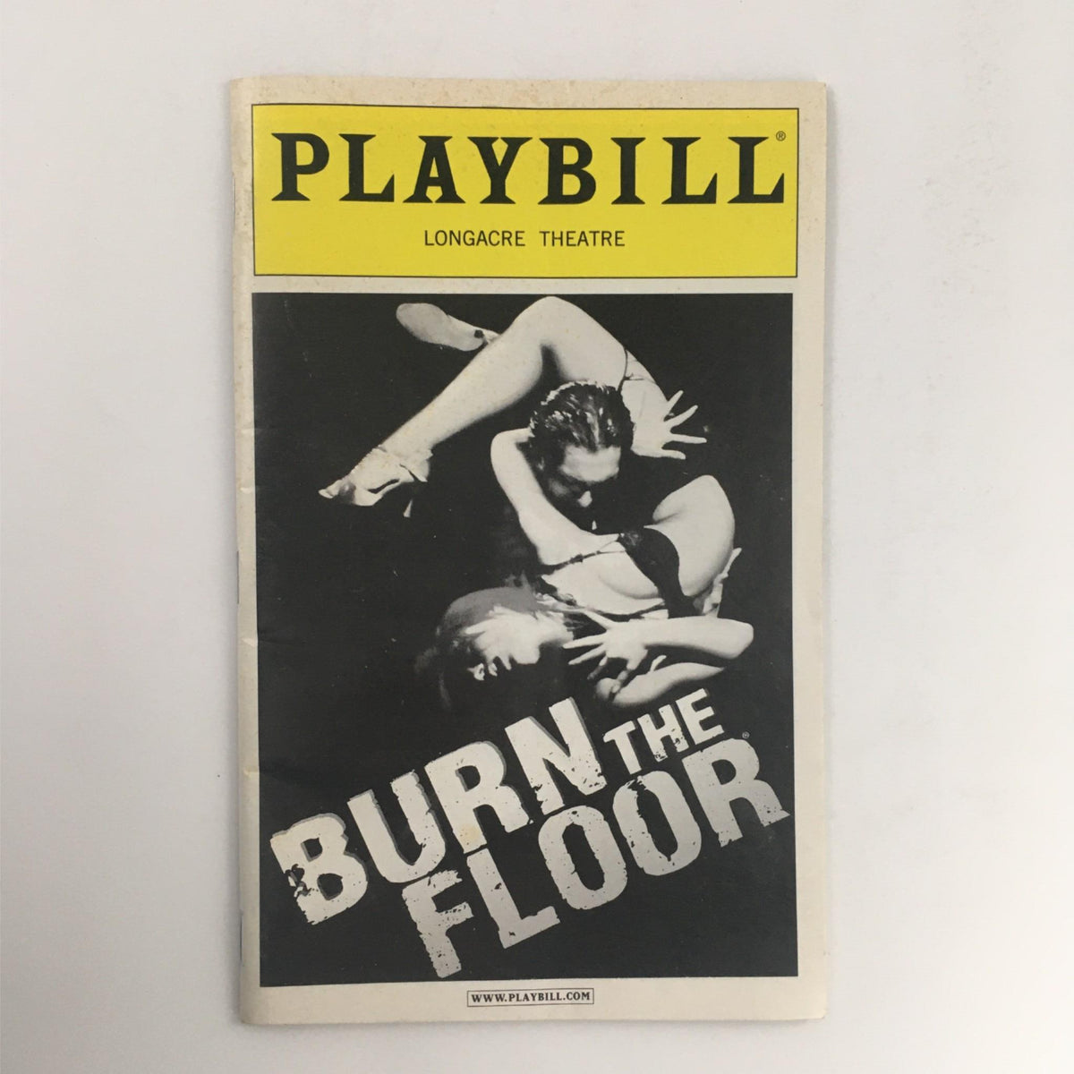 2009 Playbill Burn the Floor by Jason Gilkison at Longacre Theatre