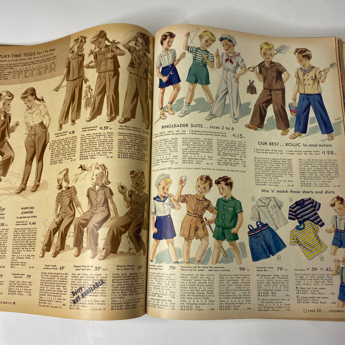 1943 Sears, Roebuck and Co. Spring and Summer Catalog