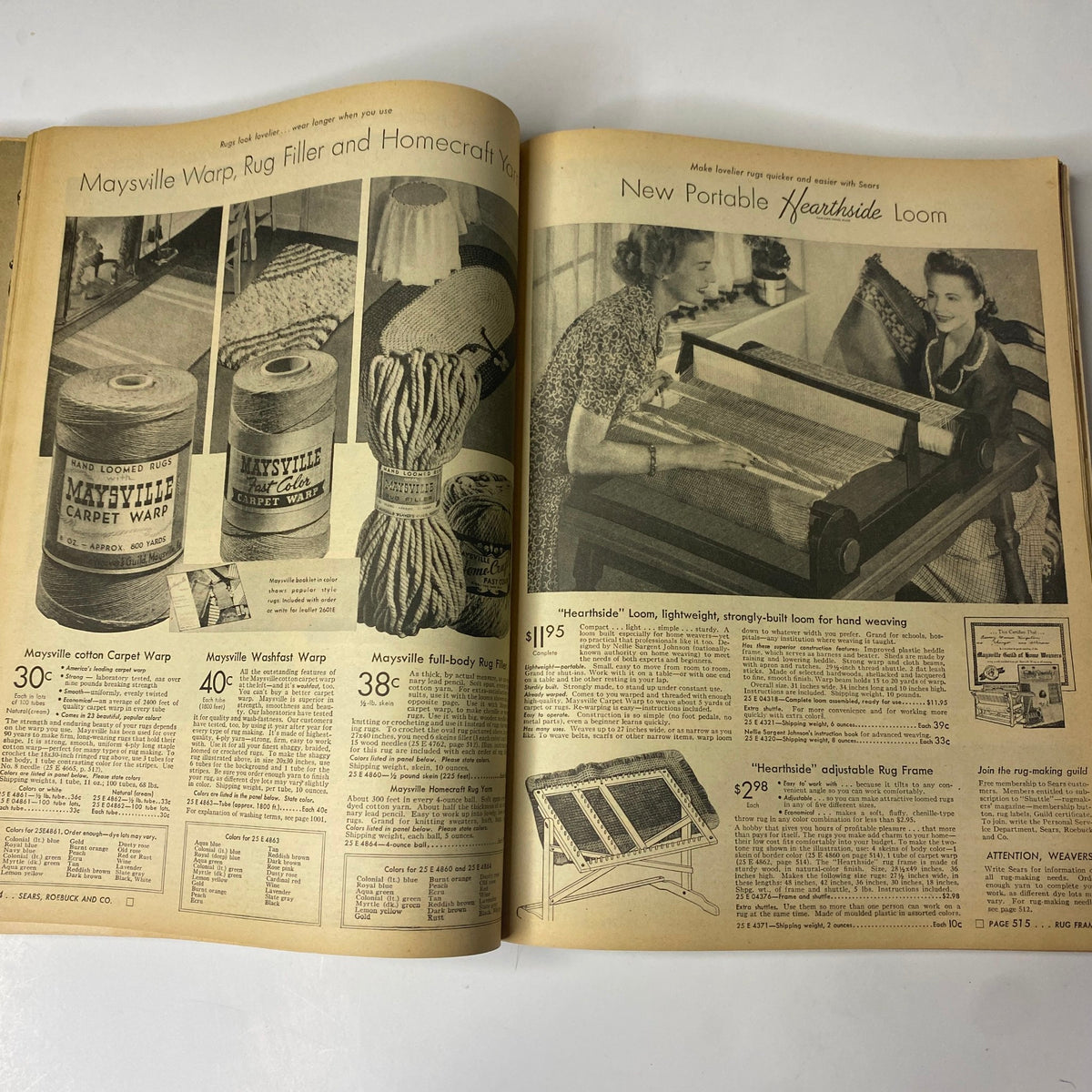 1943 Sears, Roebuck and Co. Spring and Summer Catalog
