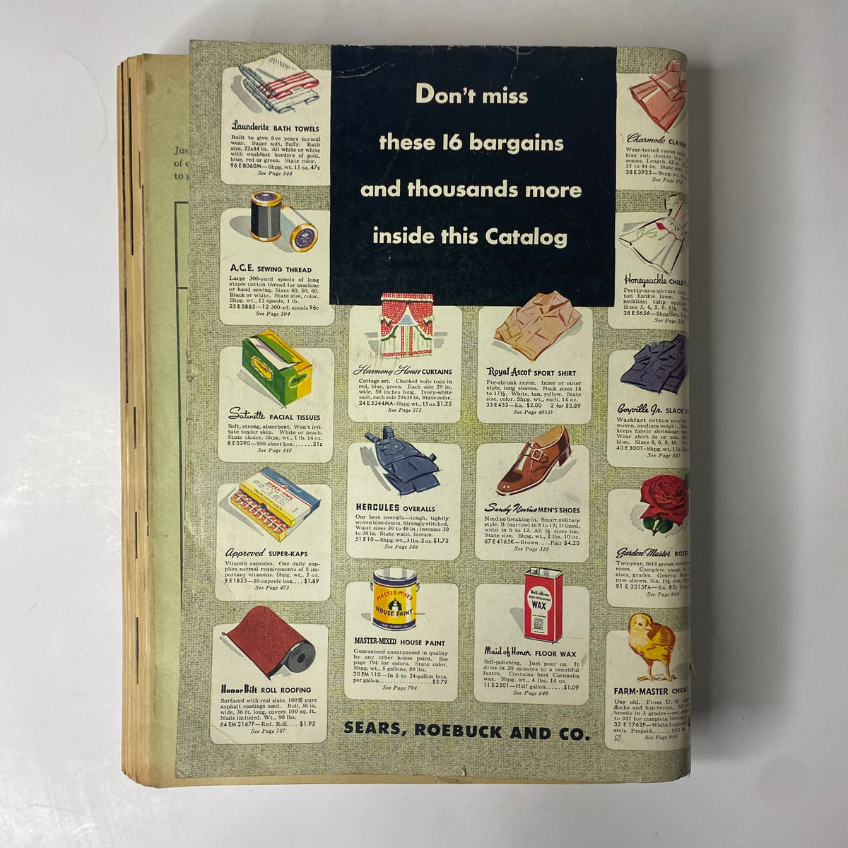 1943 Sears, Roebuck and Co. Spring and Summer Catalog