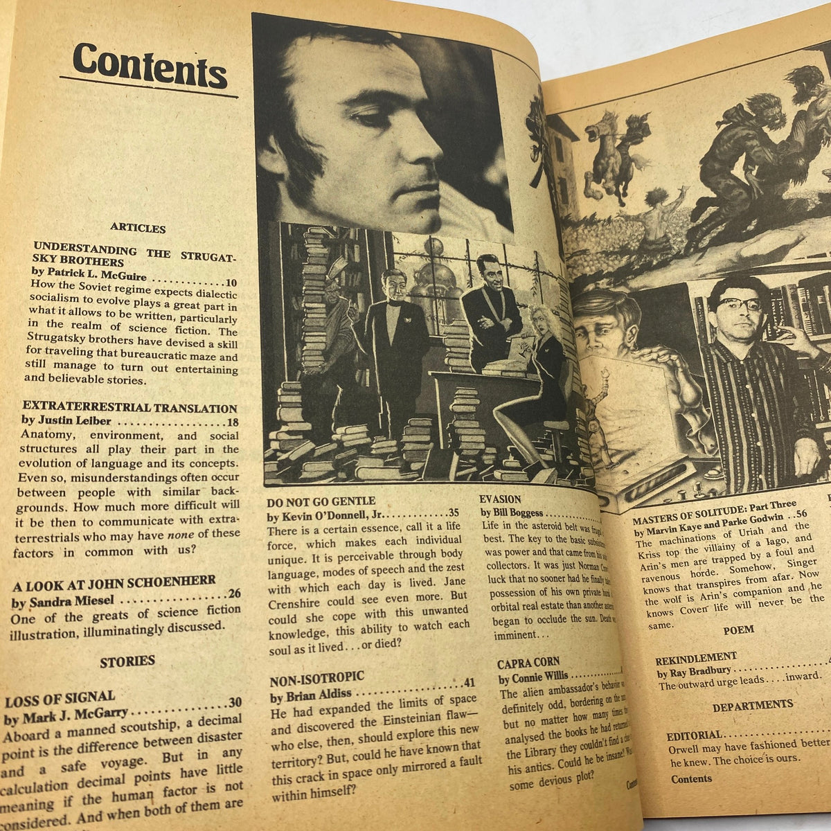 Vintage Galileo Magazine of Science & Fiction March 1978 No. 7 Viking Press No Label