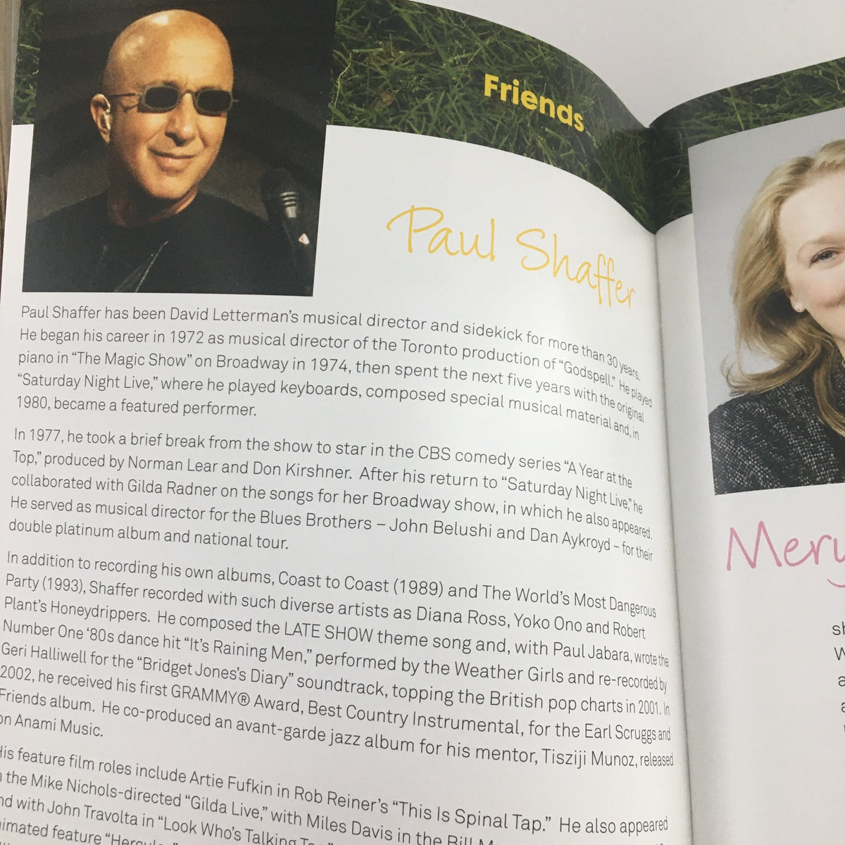Portrait of Paul Shaffer, musician and sidekick of David Letterman, included in '2015 An Evening of Serious Fan Celebrating The Legacy of Paul Newman'.