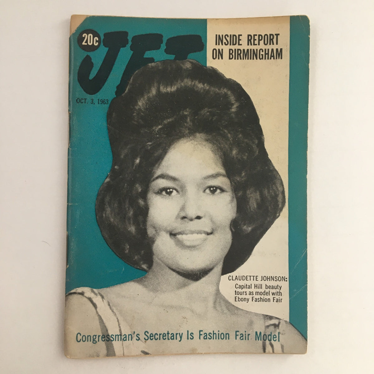 Jet Magazine Oct 1963 - Claudette Johnson