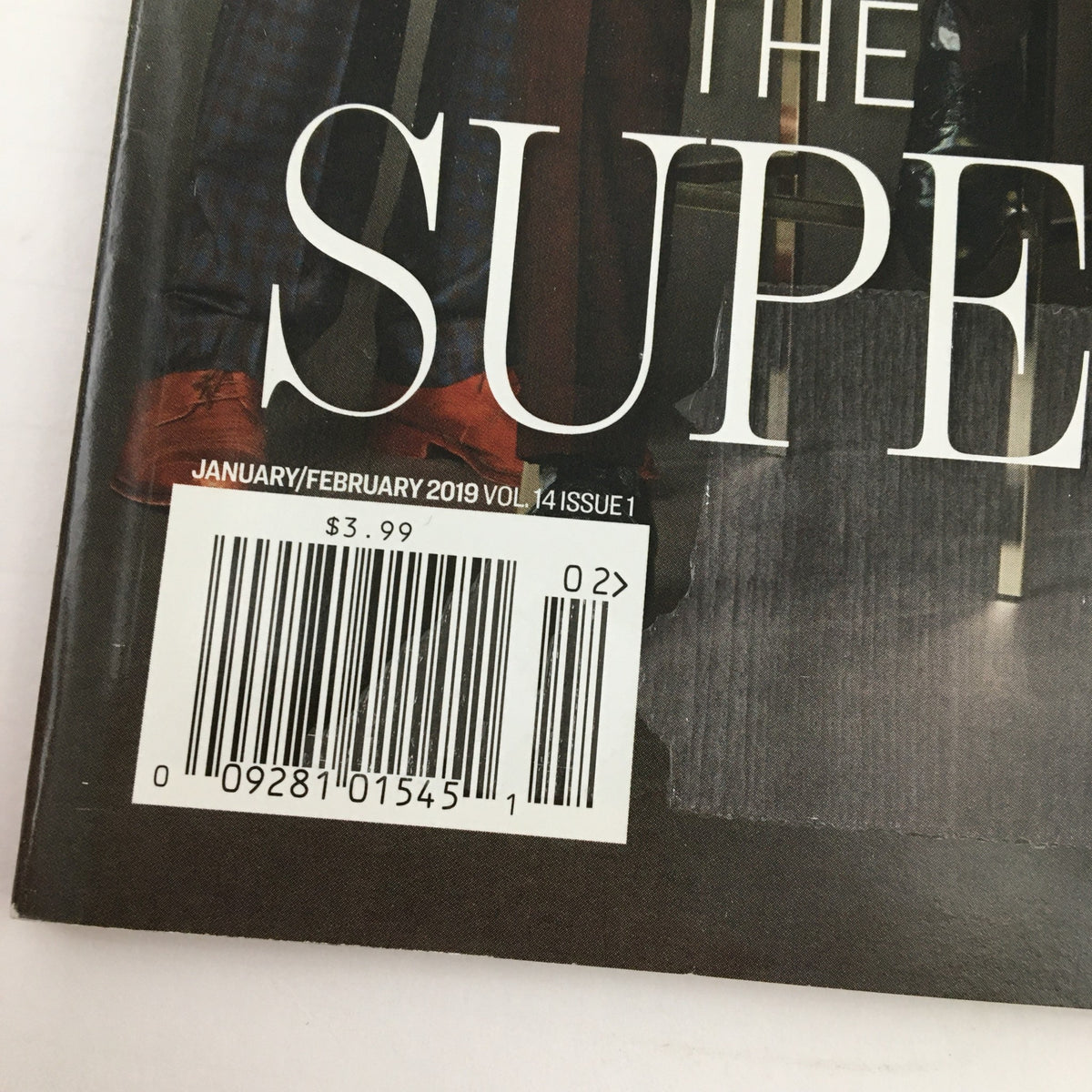 Back cover of Watch Magazine January 2019 displaying the magazine's barcode and publication details, emphasizing its status as Vol. 14 Issue 1.