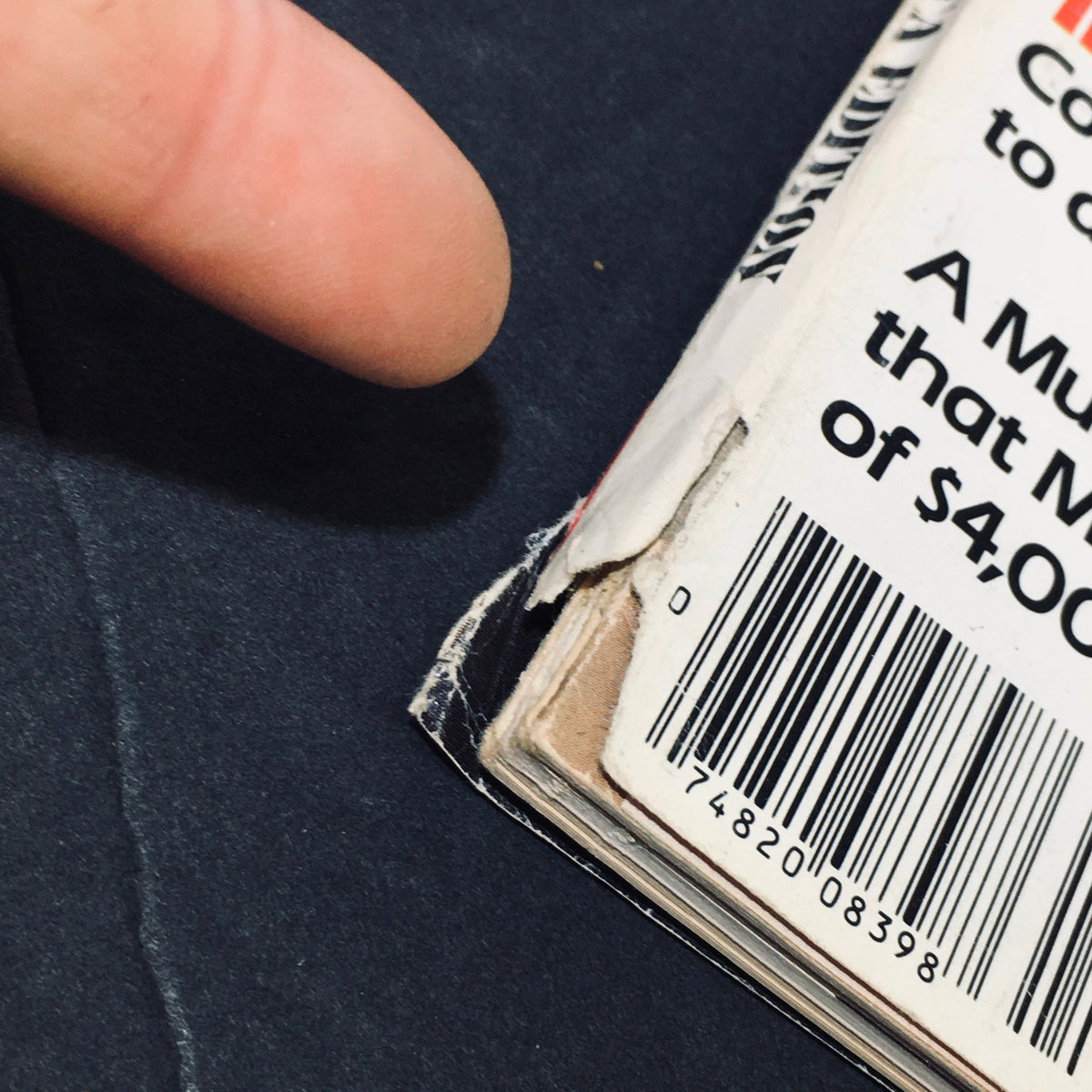 Corner close-up of the High Fidelity Magazine April 1980 revealing spine details and a barcode.