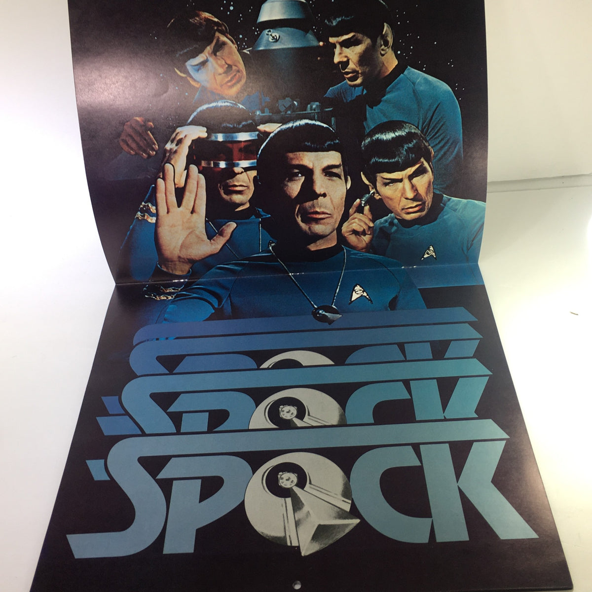 Vintage 1977 Star Trek Stardate Spock Calendar Leonard Nimoy / William Shatner