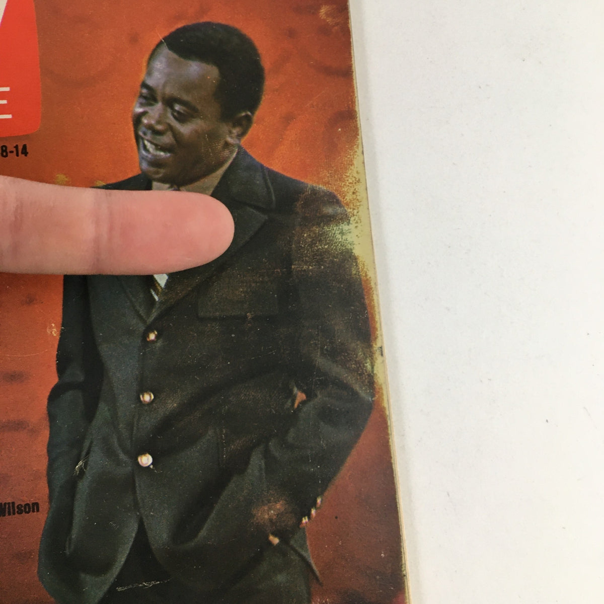 Cover image of TV Guide Magazine January 8 1972 featuring comedian Flip Wilson, showcasing a colorful 70s design.