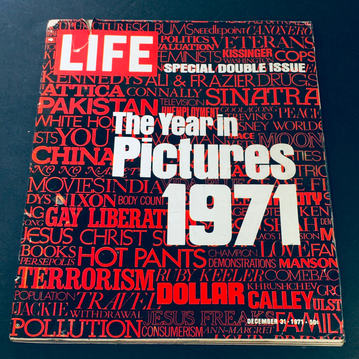 Life Magazine December 31, 1971 Special Issue: The Year in Pictures - Vintage Collectible