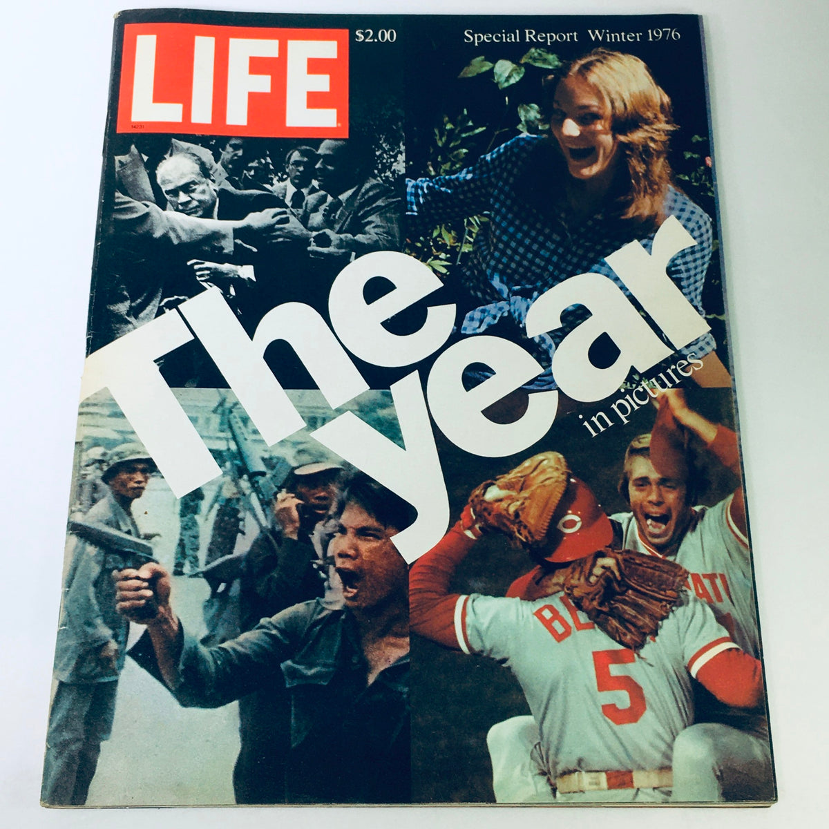 Cover of VTG Life Magazine Winter 1976 - The Year in Pictures A Special Report featuring iconic images and events from 1976.