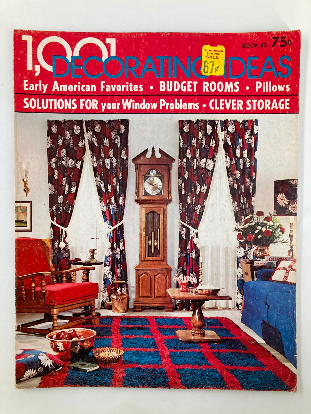 Vintage 1001 Decorating Ideas Magazine 1972 Book 42 Noteworthy Bulletin Boards