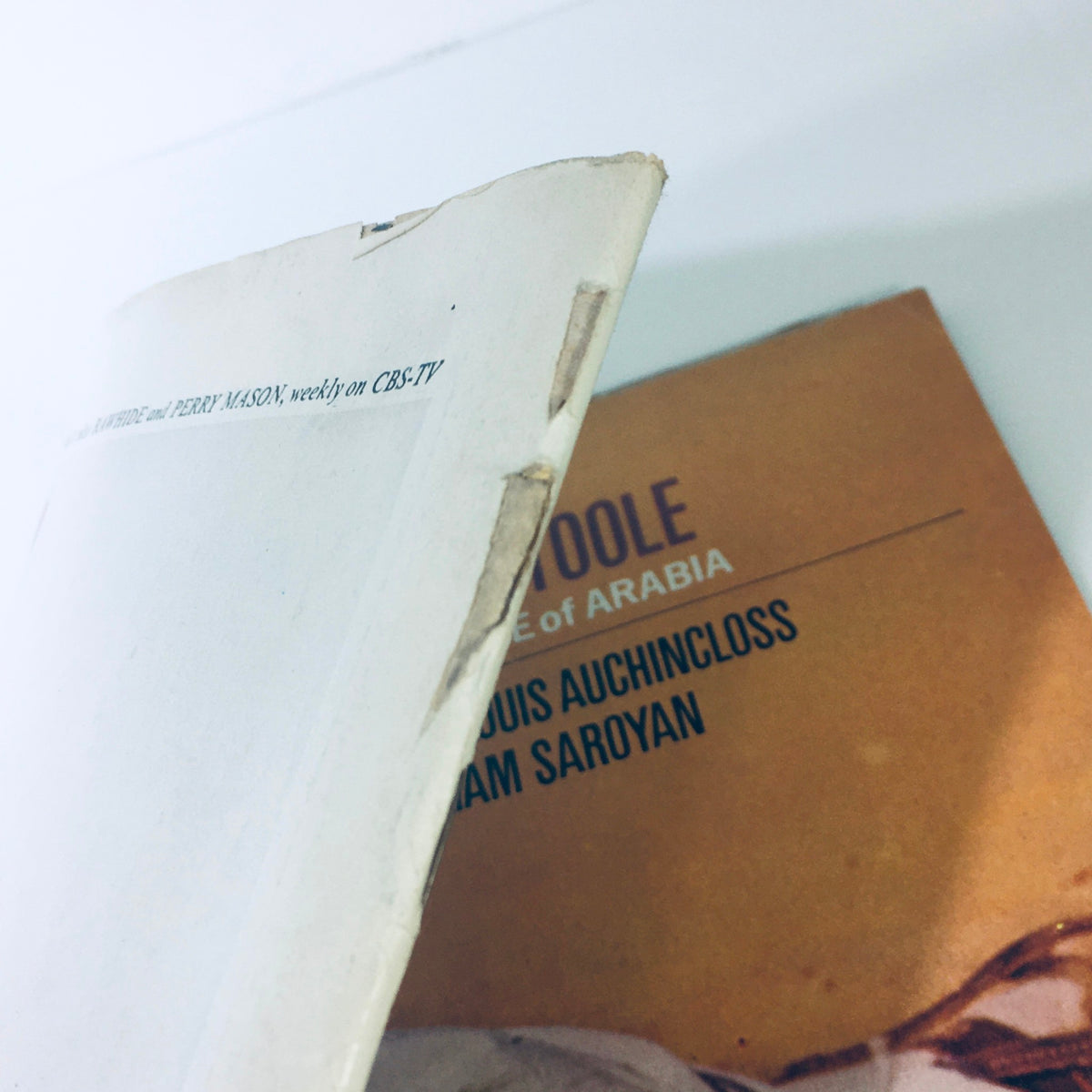 Back cover of The Saturday Evening Post March 9, 1963, displaying signs of wear, emphasizing its status as a vintage collectible.