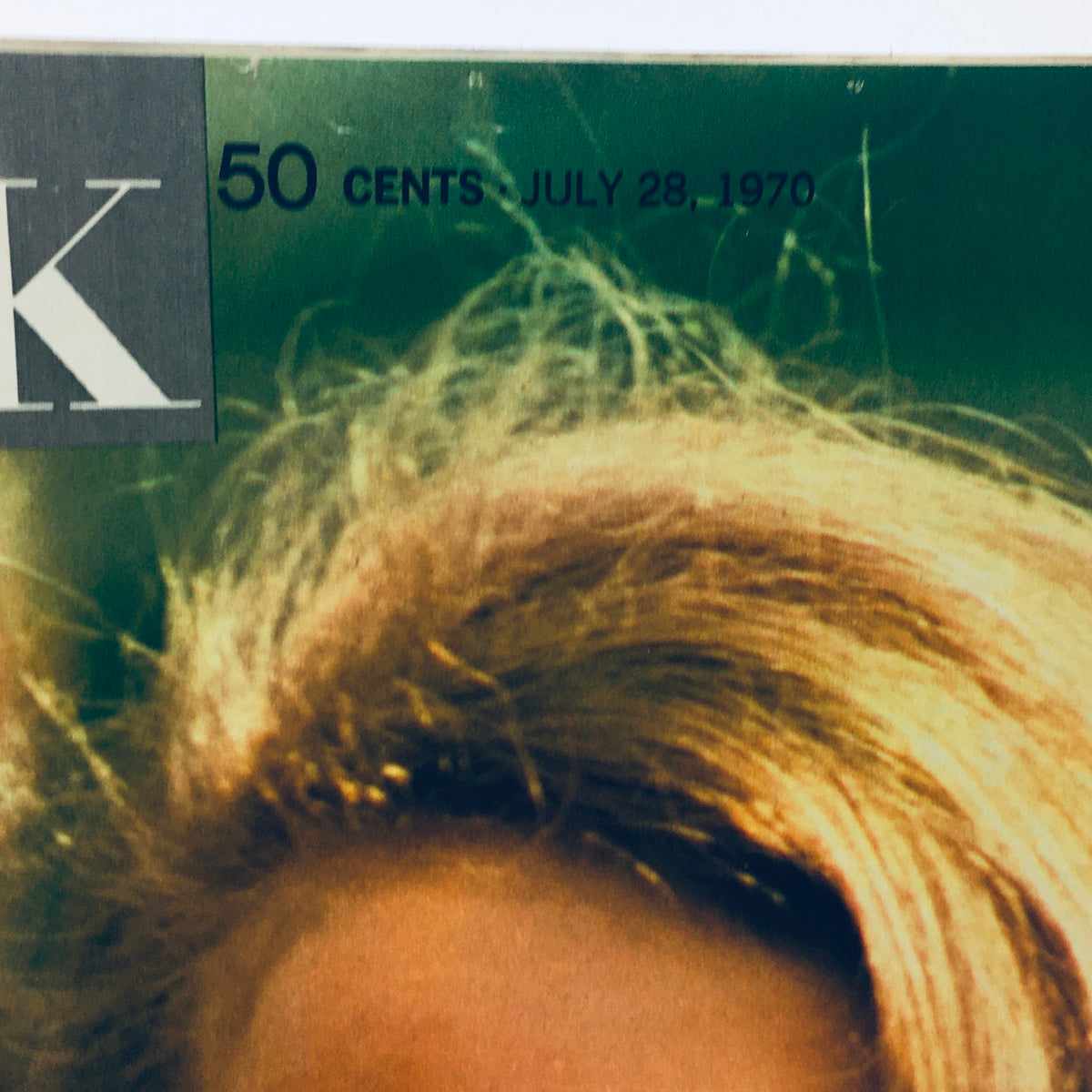 Detail of Look Magazine's header dated July 28, 1970, displaying the magazine title and publication date.