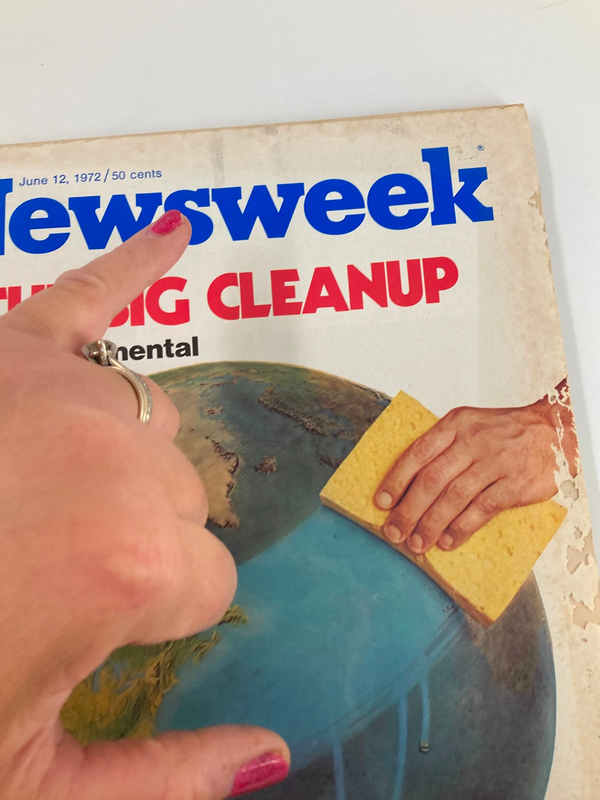 Vintage Newsweek Magazine June 12 1972 The Big Cleanup Environmental Crisis '72