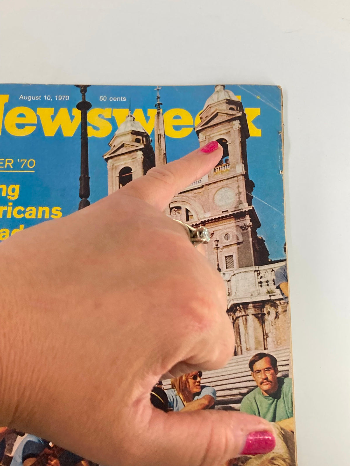 Vintage Newsweek Magazine August 10 1970 Summer '70 Young Americans Abroad