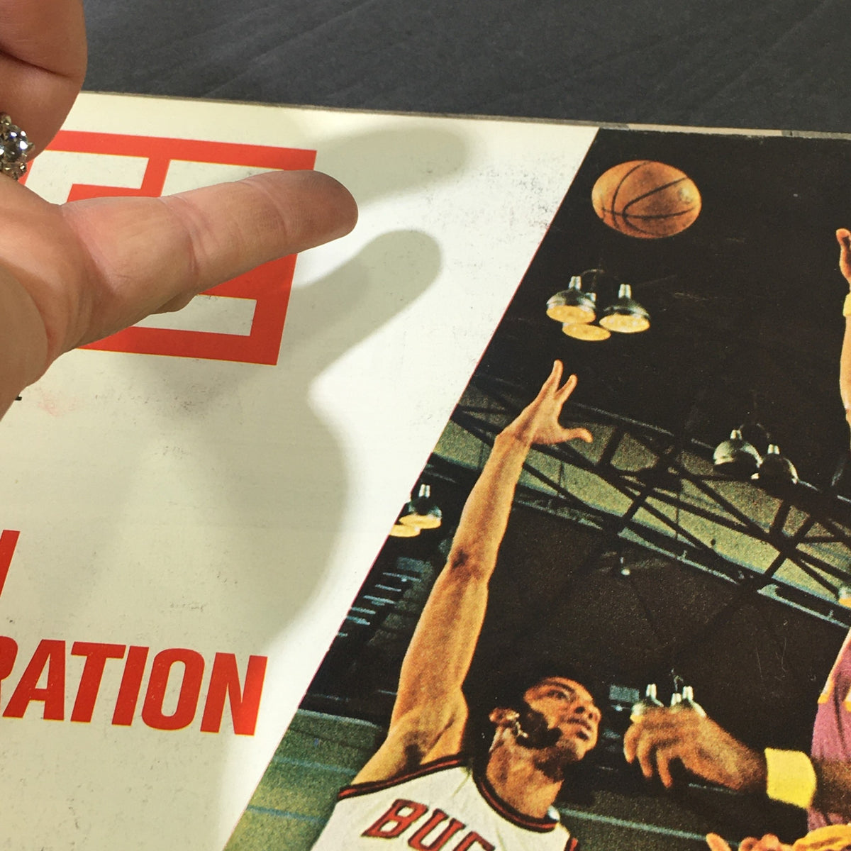Cover of VTG Life Magazine March 24 1972 featuring a basketball scene with players, referencing NBA legends Kareem Abdul-Jabbar and Wilt Chamberlain. This iconic issue captures a pivotal moment in sports history.