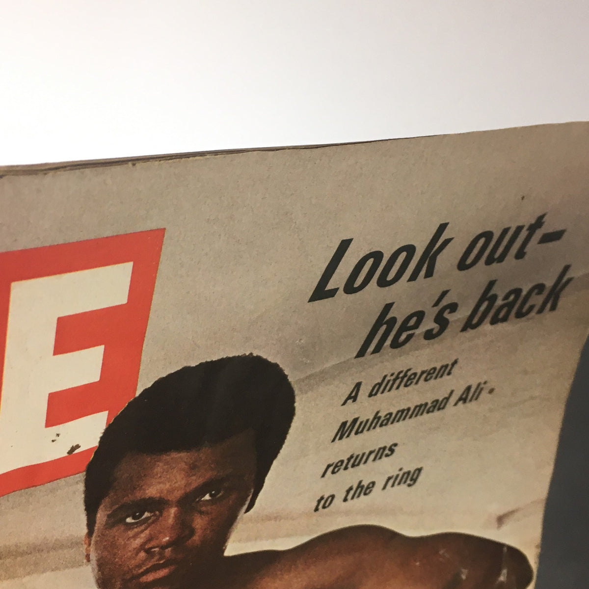 Life Magazine October 23, 1970 - Muhammad Ali's Dramatic Return to the Ring, Vintage Sports History