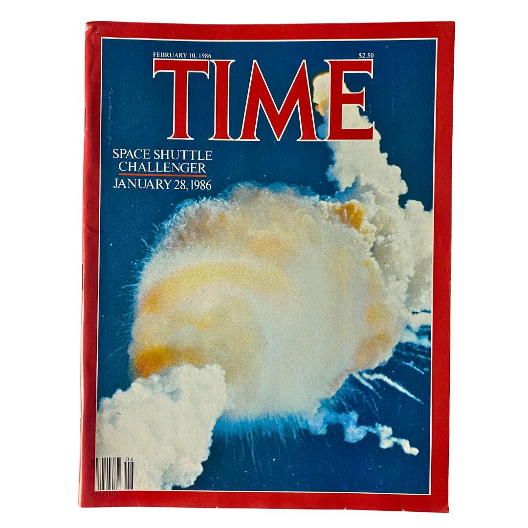 Time Magazine February 10 1986 Space Shuttle Challenger No Label VG