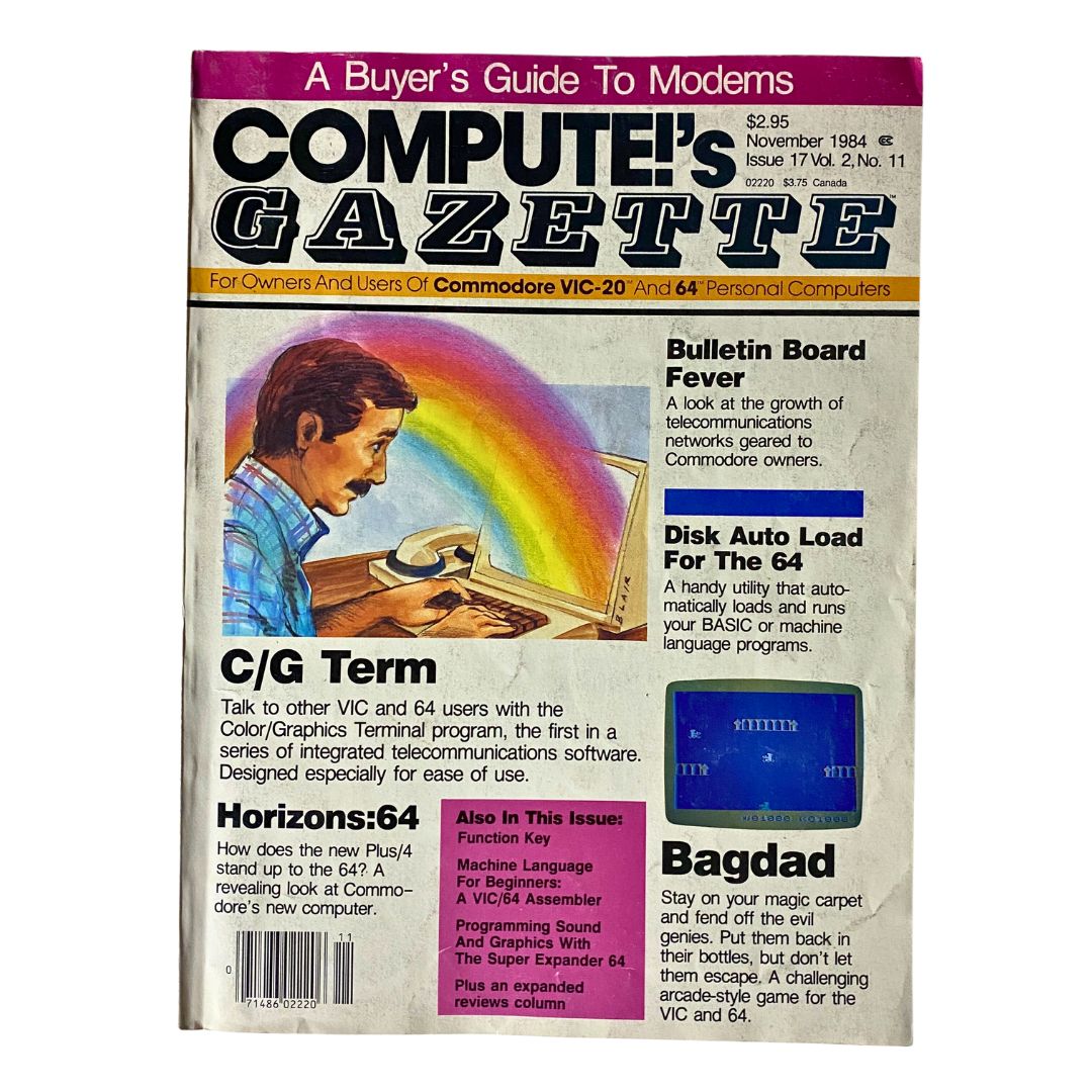 Compute's Gazette Magazine Nov 1984