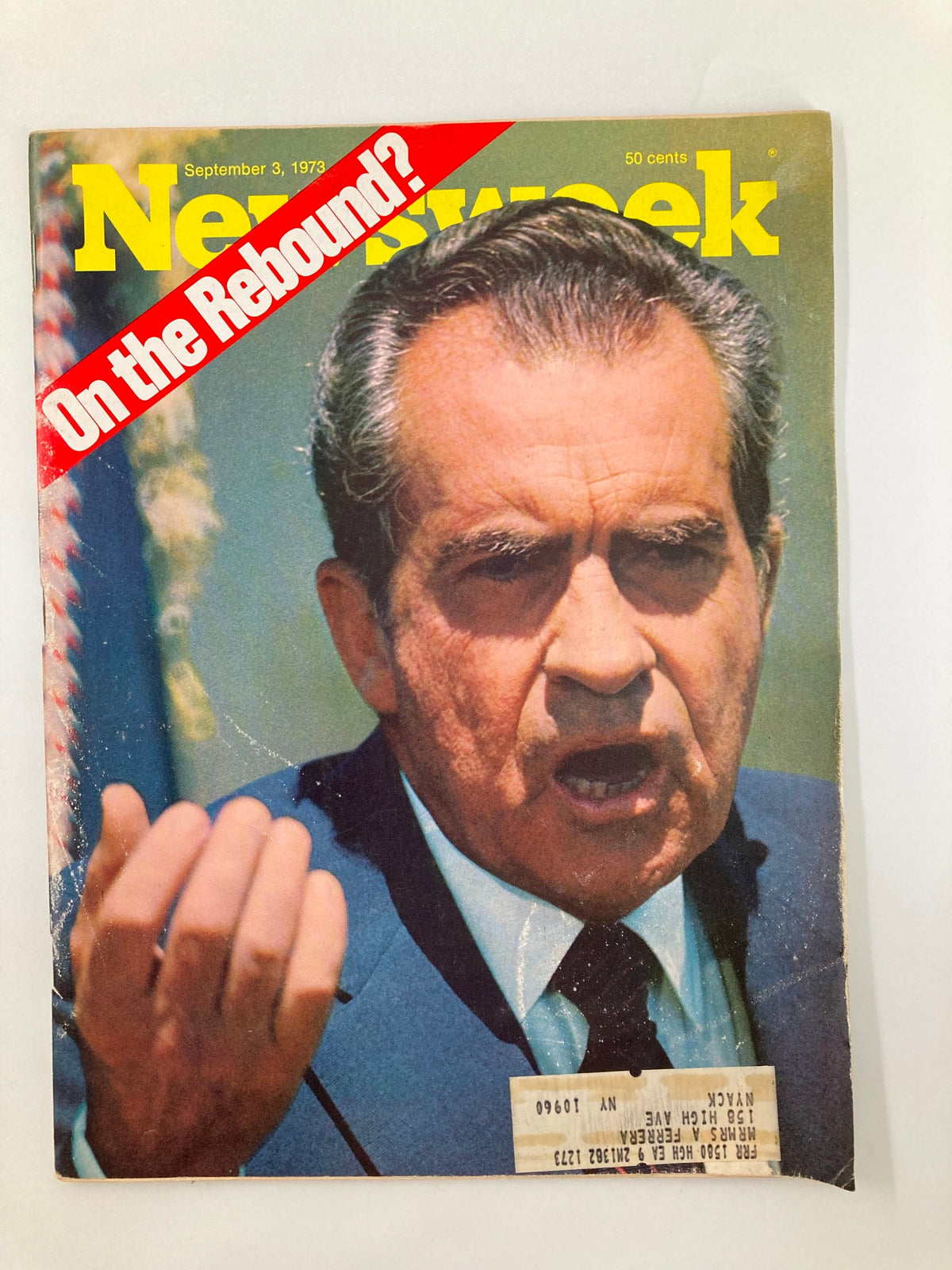 Vintage Newsweek Magazine September 3 1973 Richard Nixon On the Rebound?
