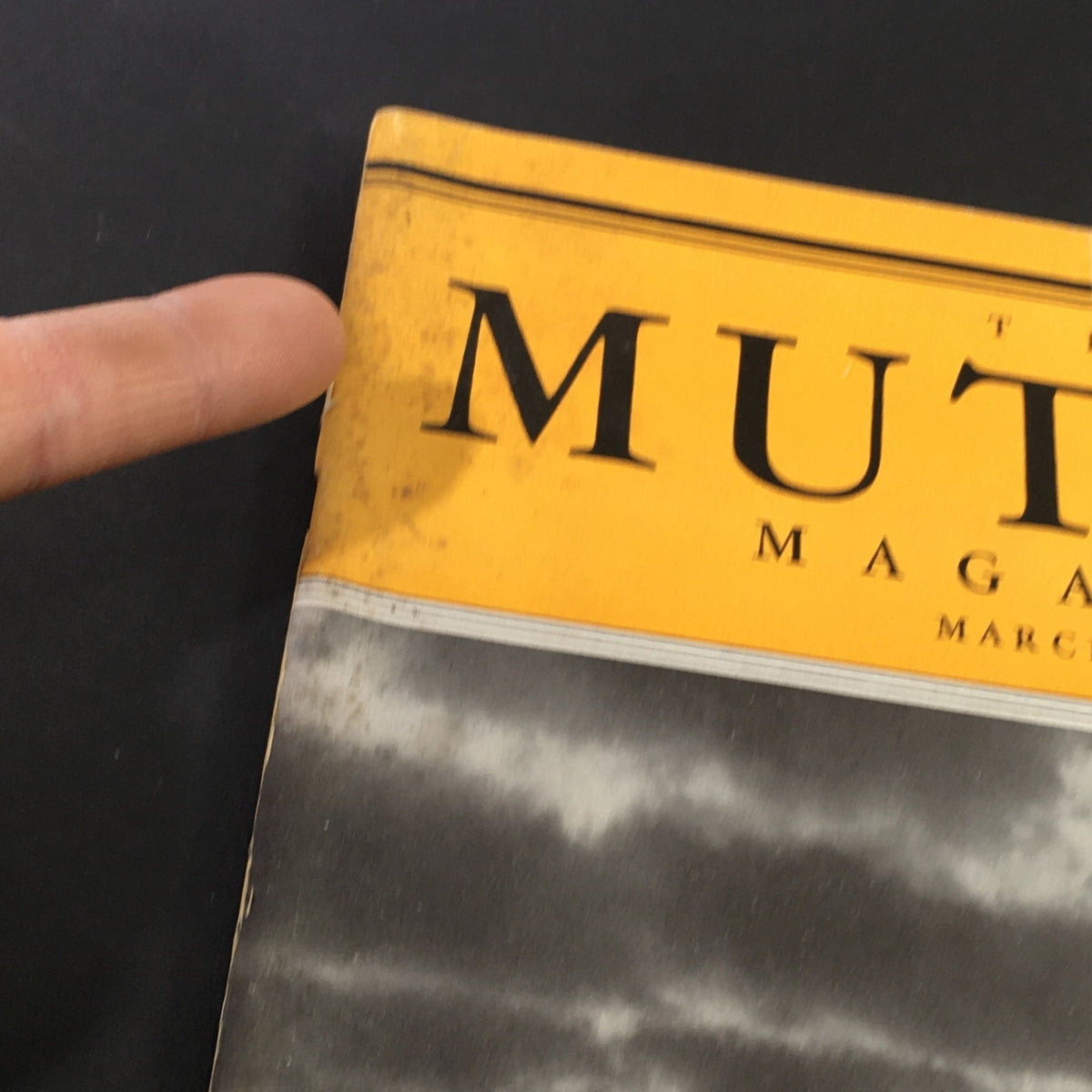 Close-up view of the March 1938 VTG The Mutual Magazine cover, highlighting the magazine's title and design, featuring content about the Golden Gate Exposition and general railroad activities.