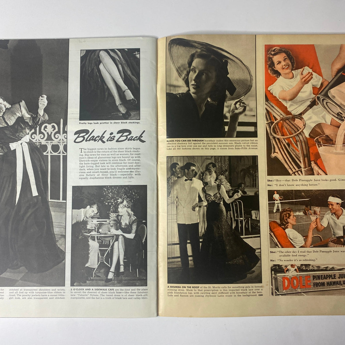 Look Magazine July 29, 1941 Ann Rush and Judy O'Brien Cover No Label