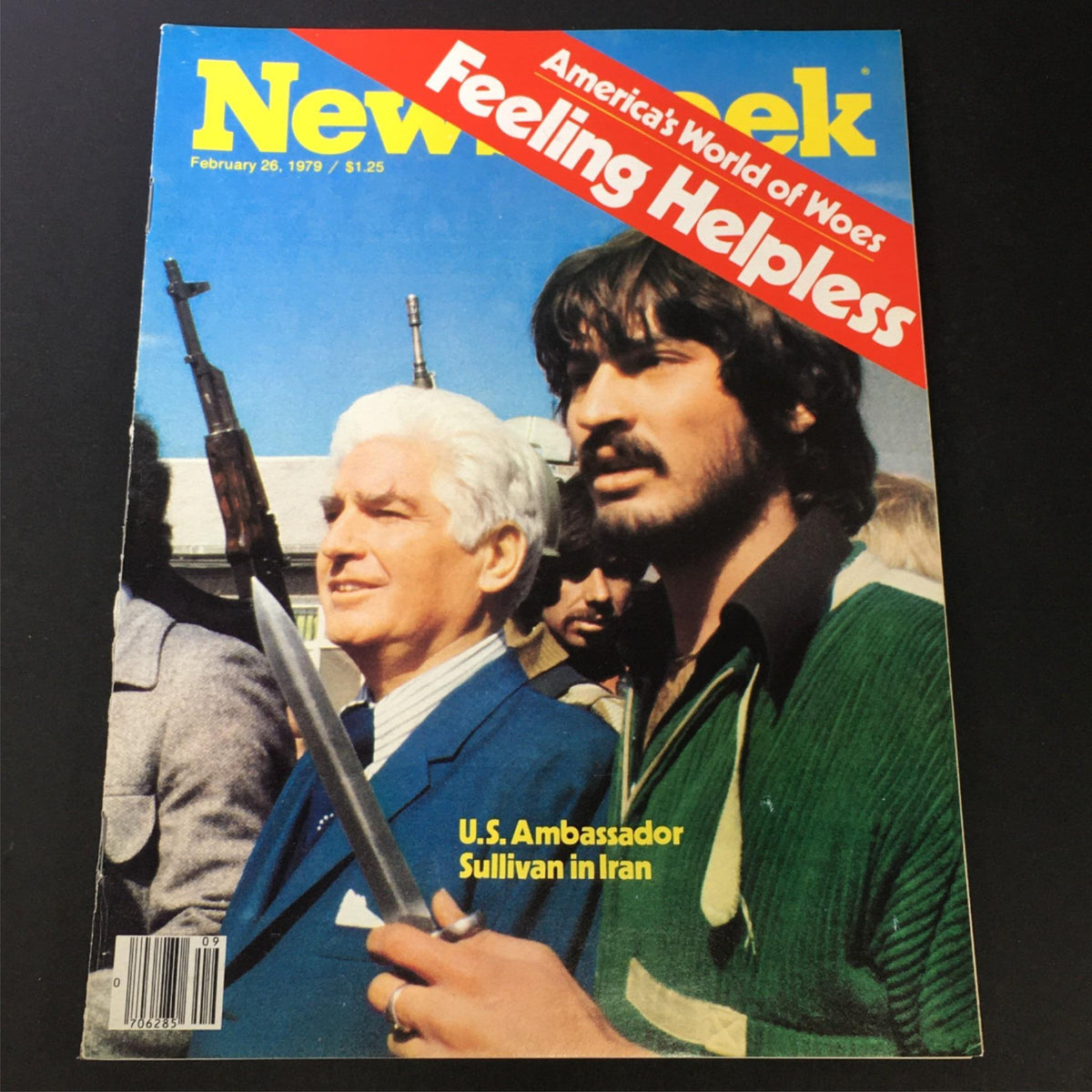 VTG Newsweek Magazine February 26 1979 featuring U.S. Ambassador William H. Sullivan on the cover, illustrating a significant moment in American diplomatic history.
