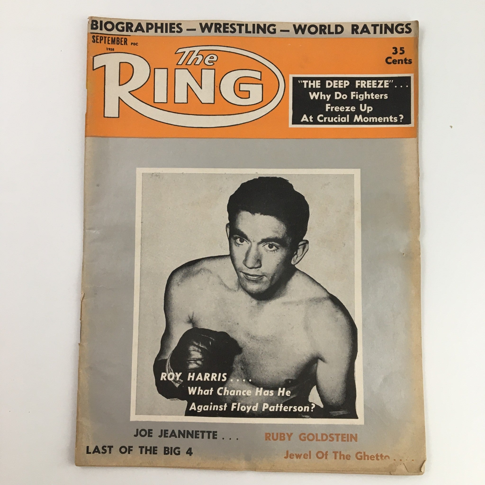 The Ring Boxing Magazine Sept 1958