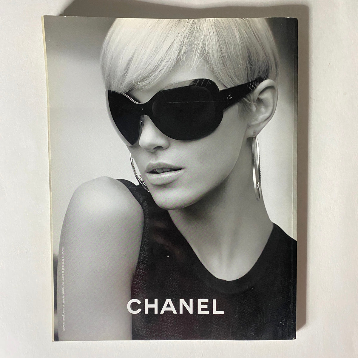 Cover of Numéro Magazine May 2008 No. 93 featuring a model wearing dramatic sunglasses, promoting Chanel products. The magazine is in very good condition, perfect for collectors.