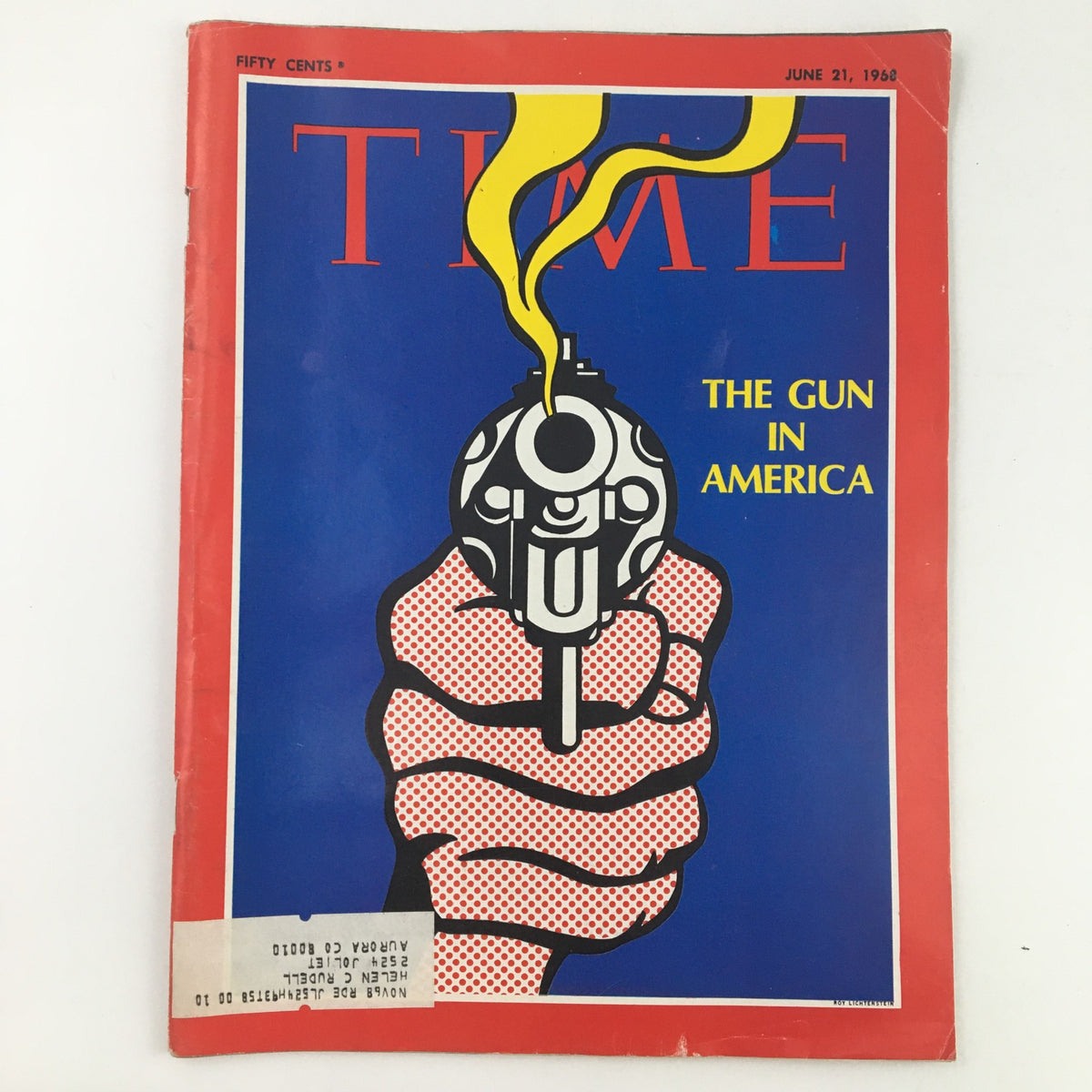 Time Magazine June 21 1968 Vol. 91 No. 25 The Gun in United States of America