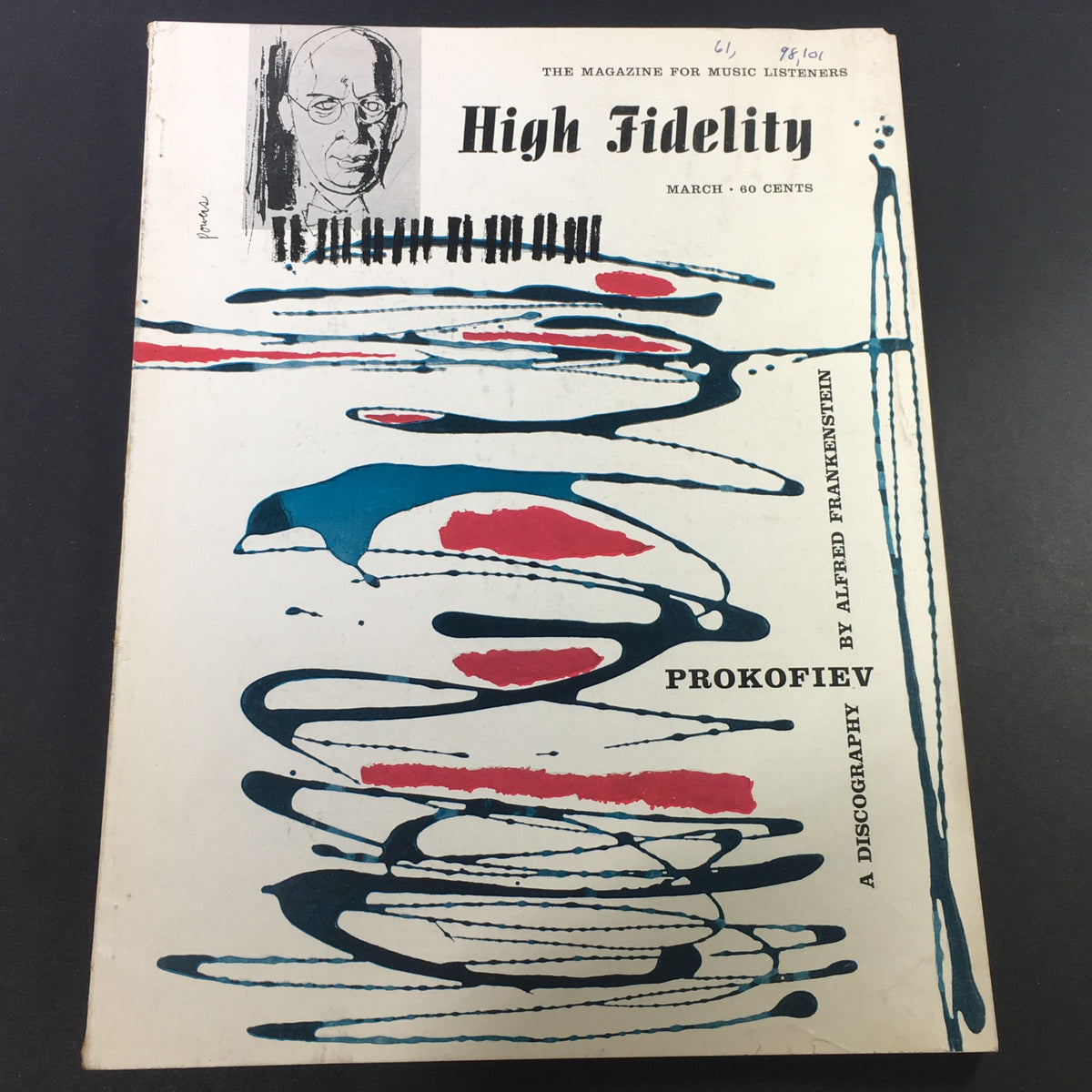 Vintage High Fidelity Music Magazine March 1956 - Sergei Prokofiev Discography