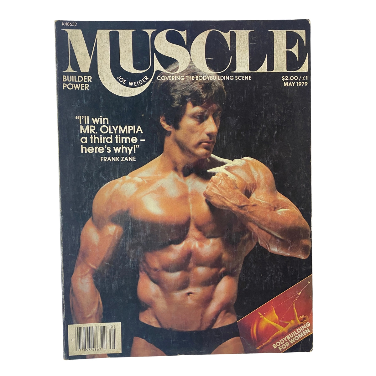 Joe Weider’s Muscle Builder/Power Magazine May 1979 Frank Zane No Label