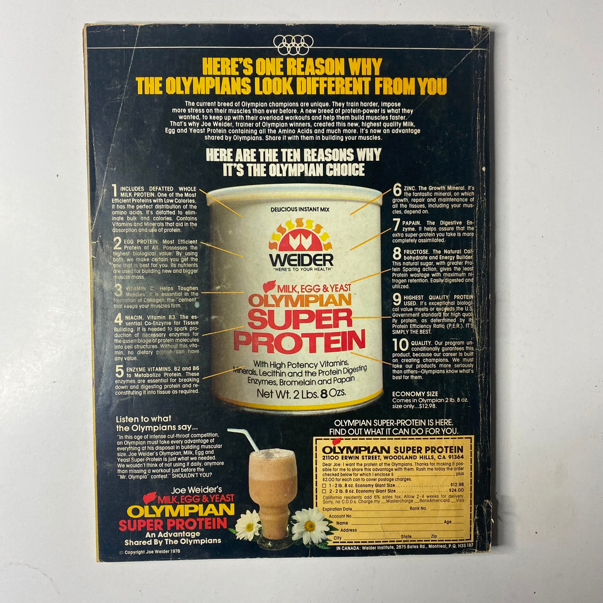 Joe Weider’s Muscle Builder Power Magazine April 1979 Robby Robinson No Label