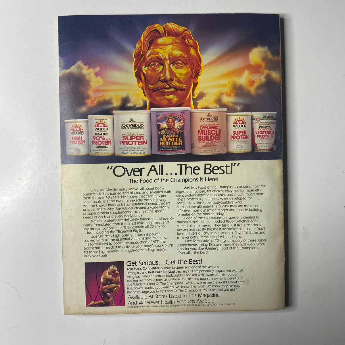 Muscle & Fitness Jan 1984 Rachel & Rory